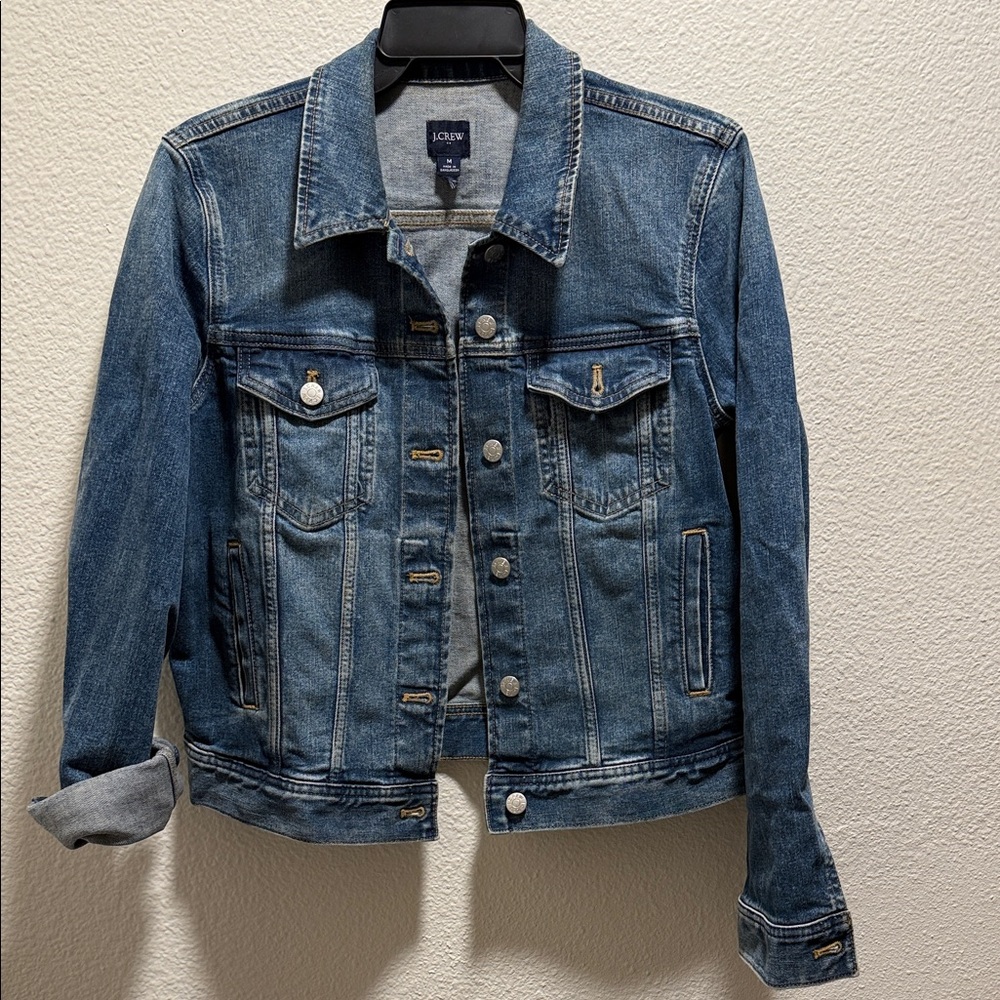 J. Crew Classic Blue Denim Jacket